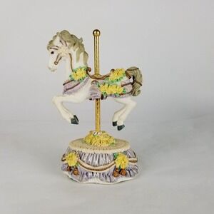 Carousel Horse Melodies County Fair Collection Let Me Call You Sweetheart Floral